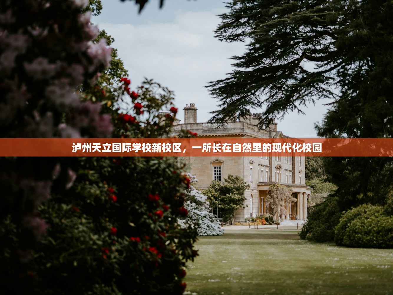 泸州天立国际学校新校区，一所长在自然里的现代化校园