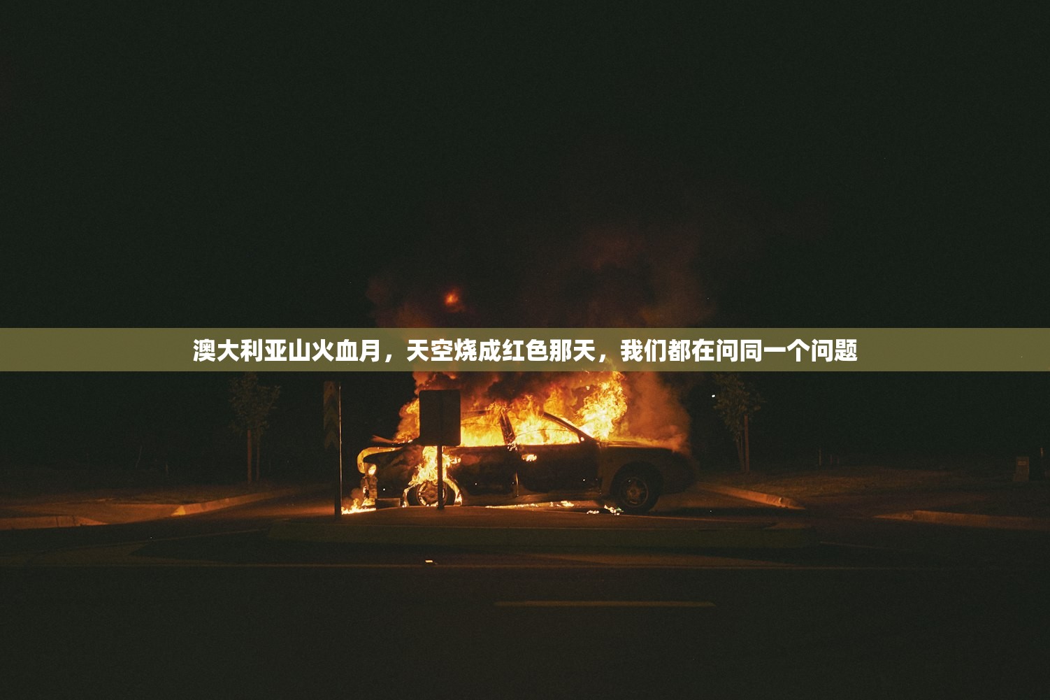 澳大利亚山火血月，天空烧成红色那天，我们都在问同一个问题